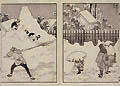 Yuki no ashita no Fuji Fuji the Day after Snow by Katsushika Hokusai