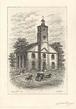 First Garden Street Church New York by Samuel Hollyer