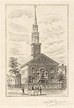 First Brick Presbyterian Church New York by Samuel Hollyer