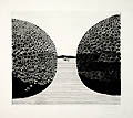 The Coast Original Drypoint Engraving by the Czechoslovakian artist Jiri John