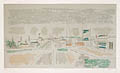 The Highway Original Color Silk Screen Serigraph by The American artist Joe Jones also listed as Joseph John Jones