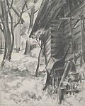 Keehoven Original Drawing by the Austrian artist Hans Kobinger