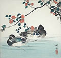 A Waterfowl Study by Tsukioka Kogyo