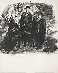 Schwurscene aus Shakespeare's Hamlet Original Lithograph by the Austrian artist Robert Kohl