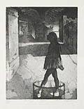 Homage a Degas Original Etching and Aquatint by the American artist Chaim Koppelman