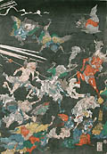 A Gathering of Demons Haykki Yagyo Night Parade of 100 Demons by Kawanabe Kyosai