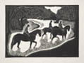 Fording the Stream by Barbara Latham