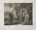 As You Like It The Seven Ages of Man Sixth Age Old Age Original Engraving by William Satchwell Leney designed by Robert Smirke from the Shakspeare Gallery by John Boydell London