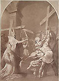 The Finding of the True Cross Original Etching and Aquatint by Frederick Christian Lewis F. C. Lewis designed by Gregorio Pagani Published by William Young Ottley for The Italian School of Design
