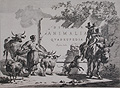 Diversa Animalia Quadrupedia by Nicolaes Berchem