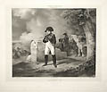 Charleroi Napoleon Bonaparte at the Battle of Ligny by Louis Stanislas Marin Lavigne designed by Emile Jean Horace Vernet