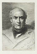 Portrait of Sir Gilbert Scott by Anna Lea Merritt after George Richmond