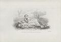 Summer Indolence Original Etching by British artist John Everett Millais Passages from Modern English Poets Illustrated by the Junior Etching Club