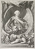 Carlos III Hispania Carlos King of Spain Original Engraving by the Italian artist Filippo Morghen