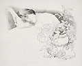 Young Dreamer Original Lithograph by the American artist August Mosca