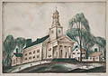 New England Meeting House by Warren Newcombe
