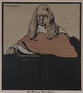 Sir Henry Hawkins Original Lithograph by Sir William Nicholson