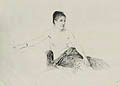 Femme Assise sur un Canape or Woman Seated on a Sofa by Giuseppe de Nittis