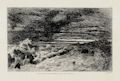 The Last Gleam of Day Original Etching by the British artist John Wright Oakes also listed as J. W. Oakes Passages from Modern English Poets Illustrated by the Junior Etching Club