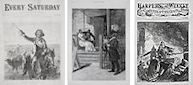 Periodicals Americana Events Activities and Professions Original Engravings 1870 to 1900
