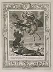 Bellerophon Fights the Chimaera by Bernard Picart