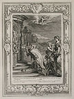 Oeneus King of Calydon Having Neglected Diana in a Sacrifice is Punished for his Impiety by Bernard Picart