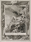 Prometheus Tortured by a Vulture by Hercules by Bernard Picart