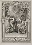 Semele is Consumed by Jupiter's Thunder by Hercules by Bernard Picart