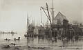 Old Boat House, Gloucester Massachusetts by Charles Platt