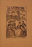 La Locomotora The Locamotive Original Engraving by the Mexican artist Jose Guadalupe Posada