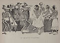 El Jarabe en Ultratumba The Folk Dance Beyond the Grave Original Engraving by the Mexican artist Jose Guadalupe Posada