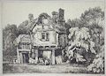 Near Ashbourn Original Lithograph by the British artist Samuel Prout