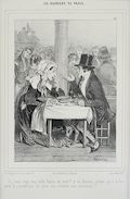 Si J'Avais Vingt Cinq Mille Francs De Rente Original Lithograph by the French artist Clement Pruche for Les Ouvriers de Paris published by Le Charivari