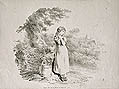 Young Woman at a Well by Edward Purcell