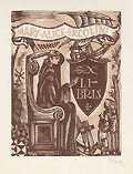 Ex Libris Mary Alice Ercolini by Pedro Quetglas Ferrer Xam