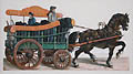 The Coal Cart Original Chromolithographic Die Cut by Raphael Tuck and Sons