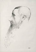 The Art Critic Roger Marx by Odilon Redon