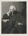 Reverend Lawrence Sterne Original Mezzotint Engraving by Samuel William Reynolds