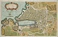 Plan of The City and Harbour of Marseille by the London geographer George Rollos