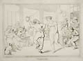 Wapping Original Etching by the British satirical artist Thomas Rowlandson