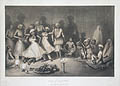 Dance of Nautch Girls by Louis Henri de Rudder after a design by Prince Alesksey Dmitriovich Soltykoff