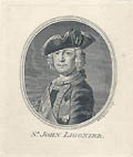Sir John Ligonier Field Marshal  John Ligonier 1st Earl Ligonier Original Engraving the British artist William Wynne Ryland