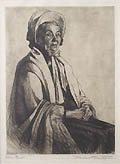 Alte Frau Old Woman by Walter Sandstein