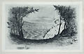 View of The Niagara Gorge Original Etching by Amos Sangster
