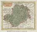 Map of Montgomery Shire by the British Cartagropher John Seller