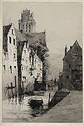 Canal Houses Dordrecht by Robert Van Vorst Sewell