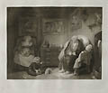 As You Like It The Seven Ages of Man Seventh Age Geriatrics Original Engraving by Jean Pierre Simon also known as John Peter Simon designed by Robert Smirke from the Shakspeare Gallery by John Boydell London
