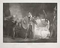 Winter's Tale Act II Scene III Leontes Antigonus and the Infant Perdita Original Engraving by Jean Pierre Simon also known as John Peter Simon designed by John Opie from the Shakspeare Gallery by John Boydell London