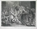 Sir William Walworth Lord Mayor of London Killing Wat Tyler in Smithfield Original Engraving by Anker Smith designed by James Northcote