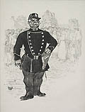 La Securite des Rues by Theophile Alexandre Steinlen